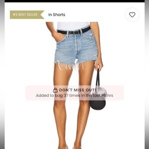 Agolde Parker shorts size 28